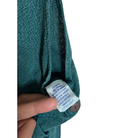 April Cornell for Modern Prairie Hannah Jumpsuit in Teal Womans Small - Picture 3 of 12